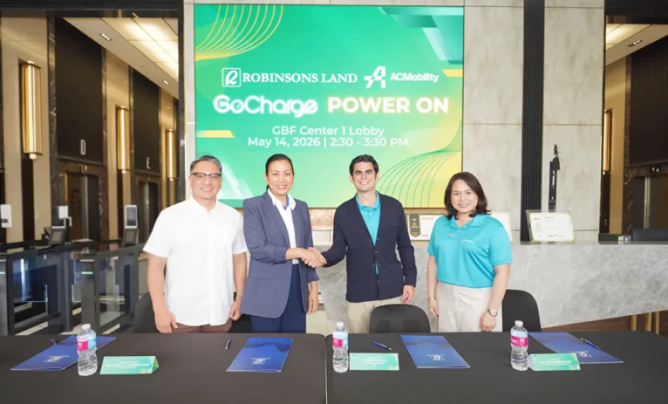 ACMobility to build EV charging stations in Robinsons Land properties image