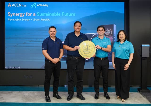ACMobility, Ayala's ACEN RES partner to bring 100% renewable energy, EV charging bundle to retail customers image